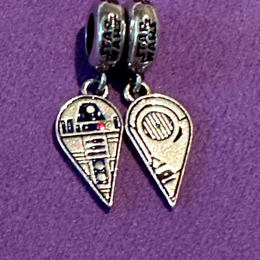 Star Wars Pandora style charm Italian silver
